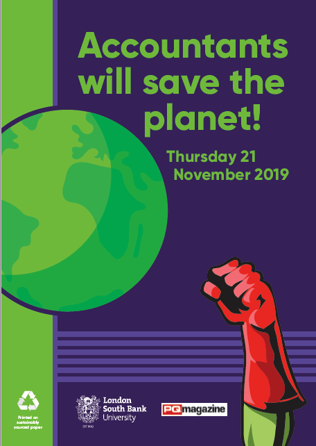 Accountants must save the planet!