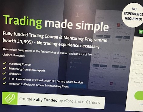Fully funded – Financial Trading Course & Mentoring Programme