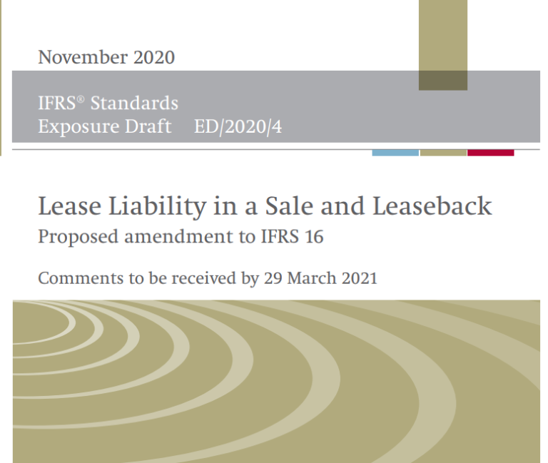 IASB proposes amendment to leases standard