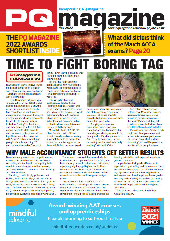 PQ magazine – the independent voice of accountancy - PQ Magazine