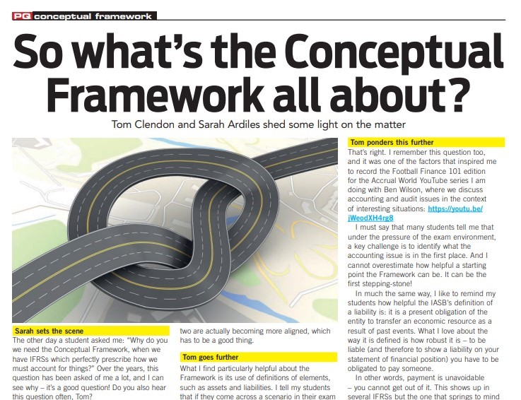What is the Conceptual Framework?