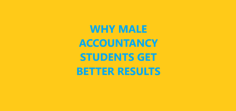 WHY MALE ACCOUNTANCY STUDENTS GET BETTER RESULTS