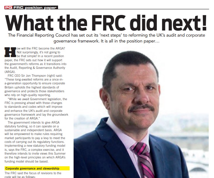 What the FRC did next…
