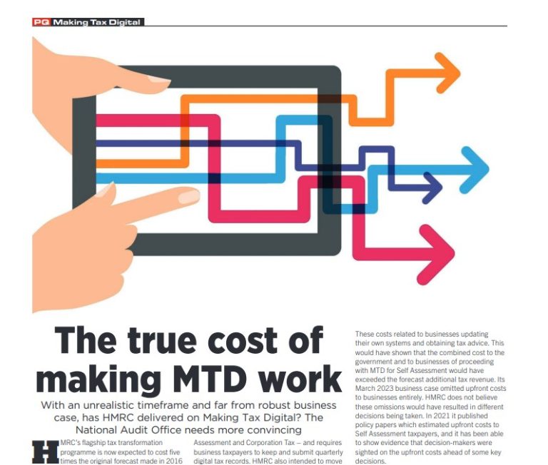 Is MTD ‘out of control’?