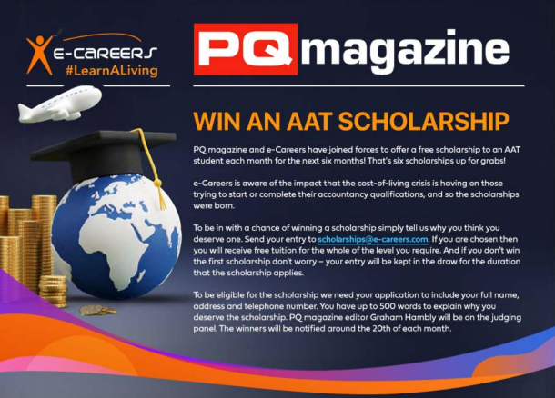 Win an AAT scholarship