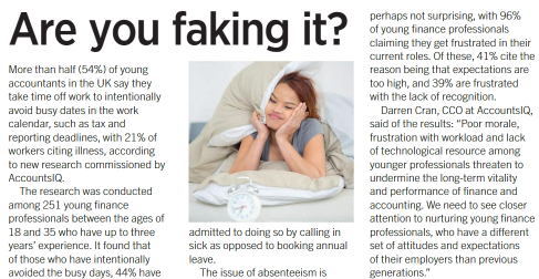 Are you faking it?