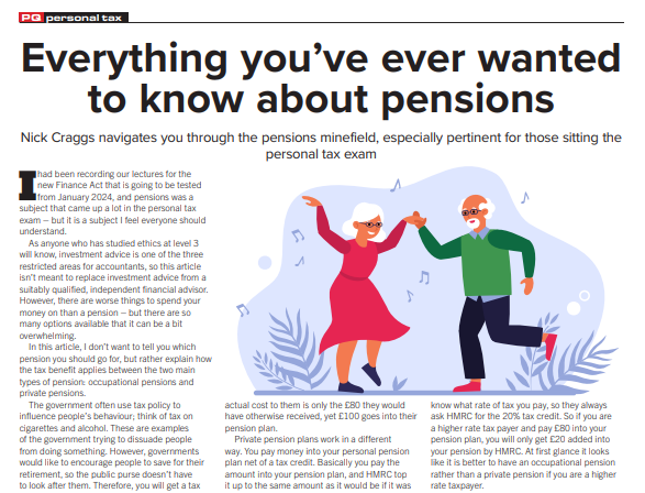 The pension minefield explained