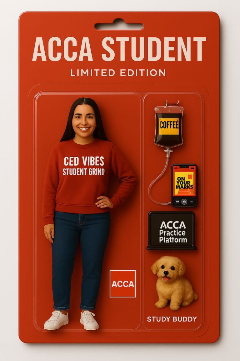 Your ACCA Student Action Doll…
