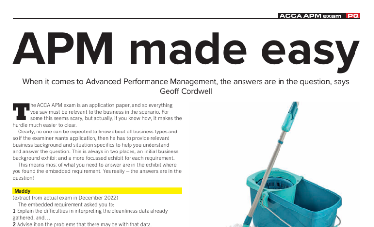 APM – make it easy on yourself