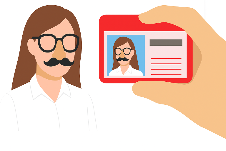 Creating a fake ID is easy!