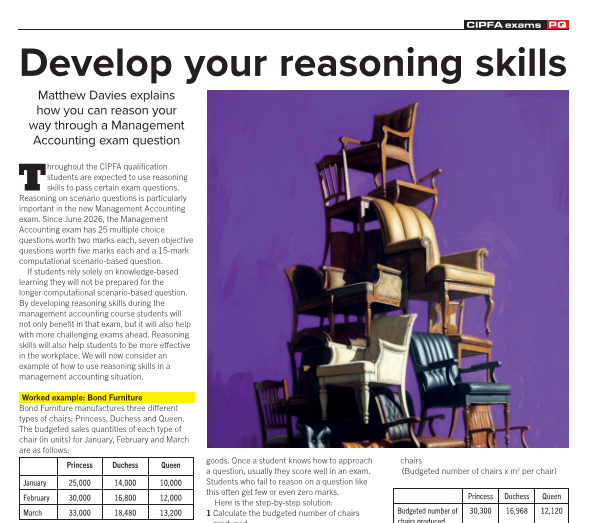 How are your reasoning skills?